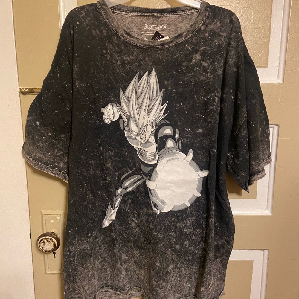 BRAND NEW Mens Dragonball Z Acid Wash Short Sleeve Tee‼️